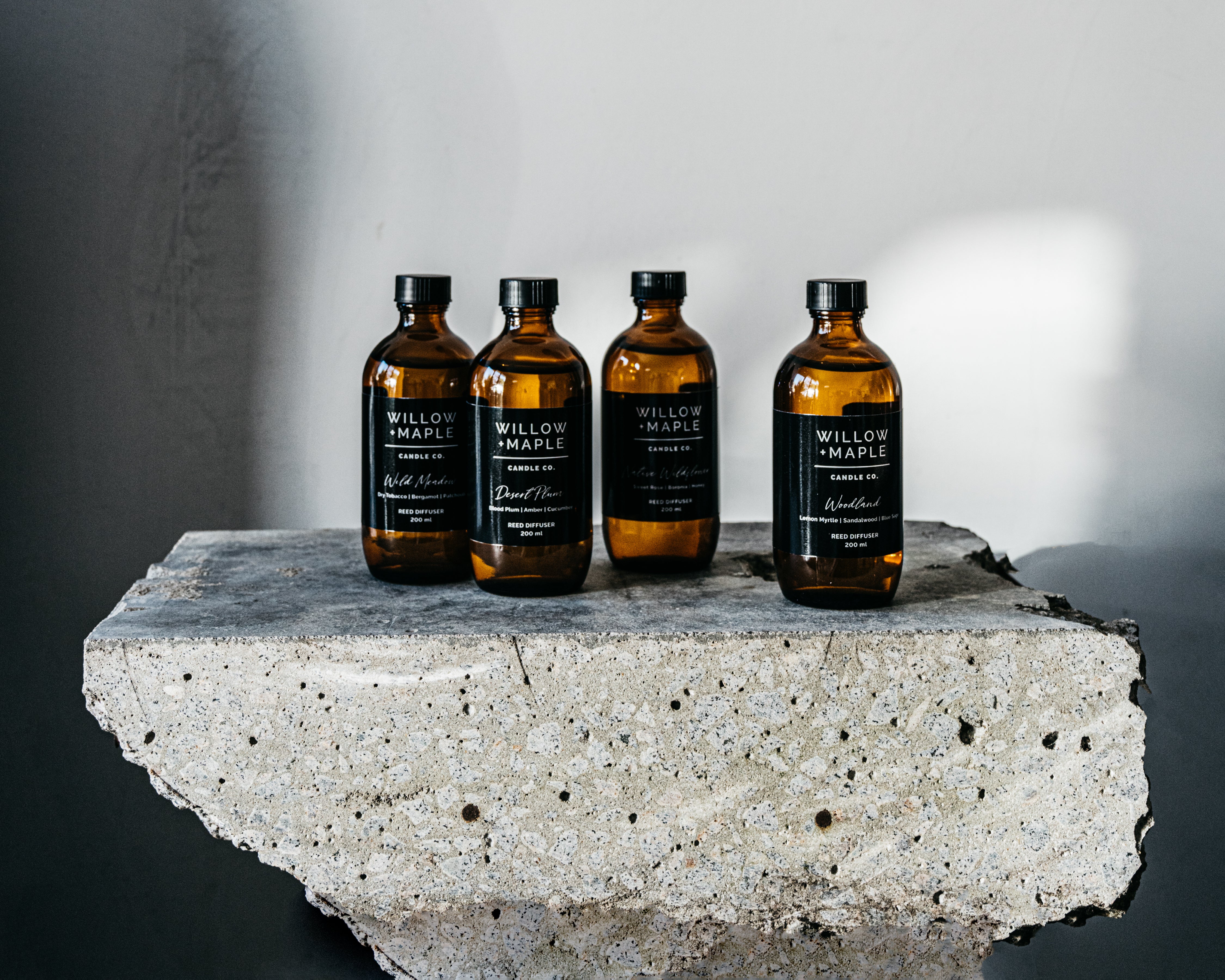 Reed Diffusers – Willow + Maple